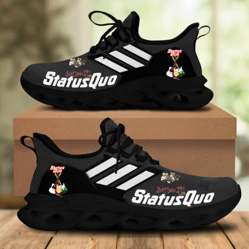 Status Quo Black Shoes Max Soul MC - kenrabit.com